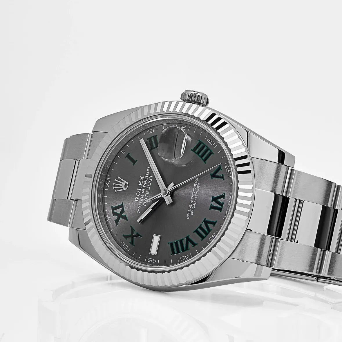 Rolex Datejust 'Winbledon' Stainless Steel Slate Dial Oyster (2024)