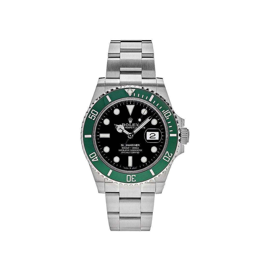 Rolex Submariner Date "Starbucks MK1" Black Stainless Steel Plate 2023