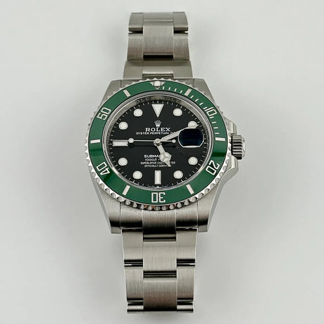 Rolex Submariner Date "Starbucks MK1" Black Stainless Steel Plate 2023