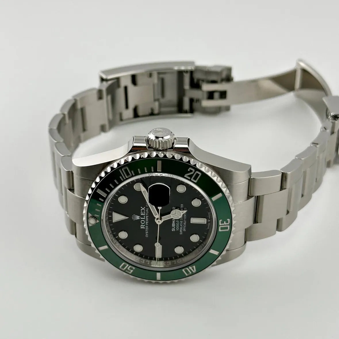 Rolex Submariner Date "Starbucks MK1" Black Stainless Steel Plate 2023